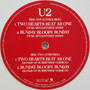 U2 - Two Hearts Beat As One / Sunday Bloody Sunday  M