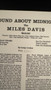 Miles Davis - 'Round About Midnight M