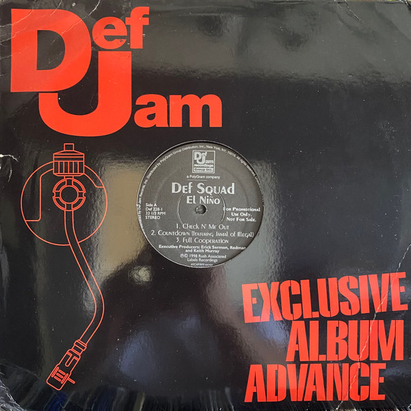 Def Squad - El Niño - Footscray Records