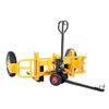 The manual all terrain pallet jack tow package accessory installed