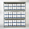 RiveTier II Boltless Long Span Shelving Starters--in action RiveTier II Boltless Long Span Shelving Starters--in action
