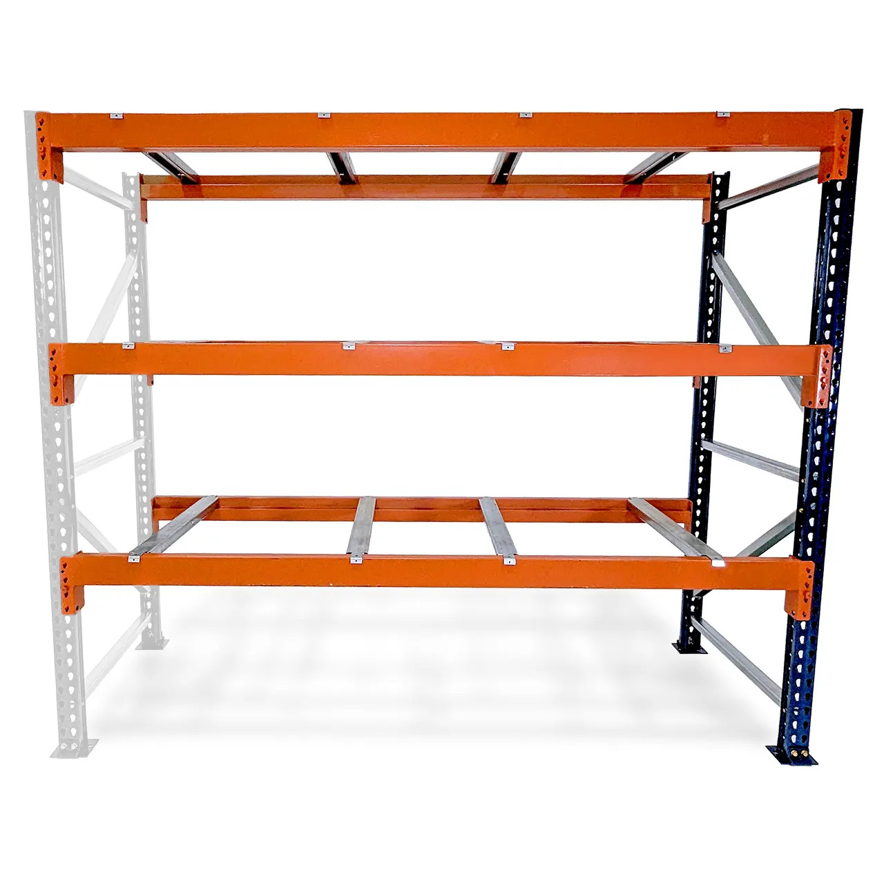 36"D Adder Pallet Rack Kits with Pallet Supports