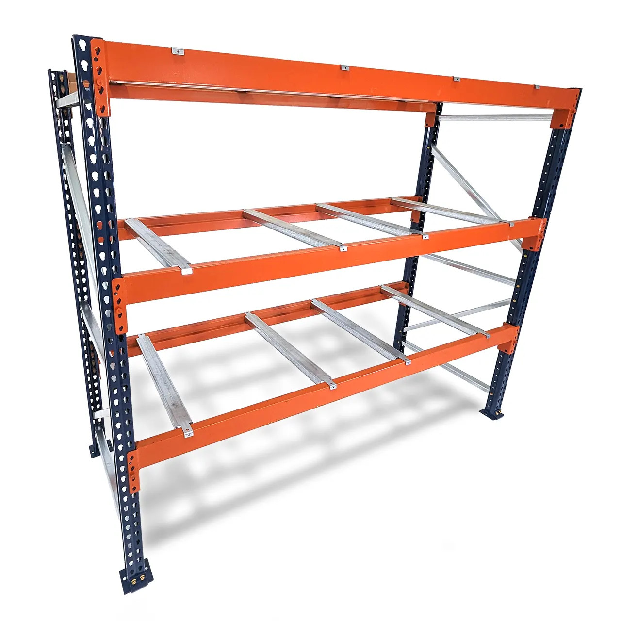 42"D Starter Pallet Rack Kits with Pallet Supports