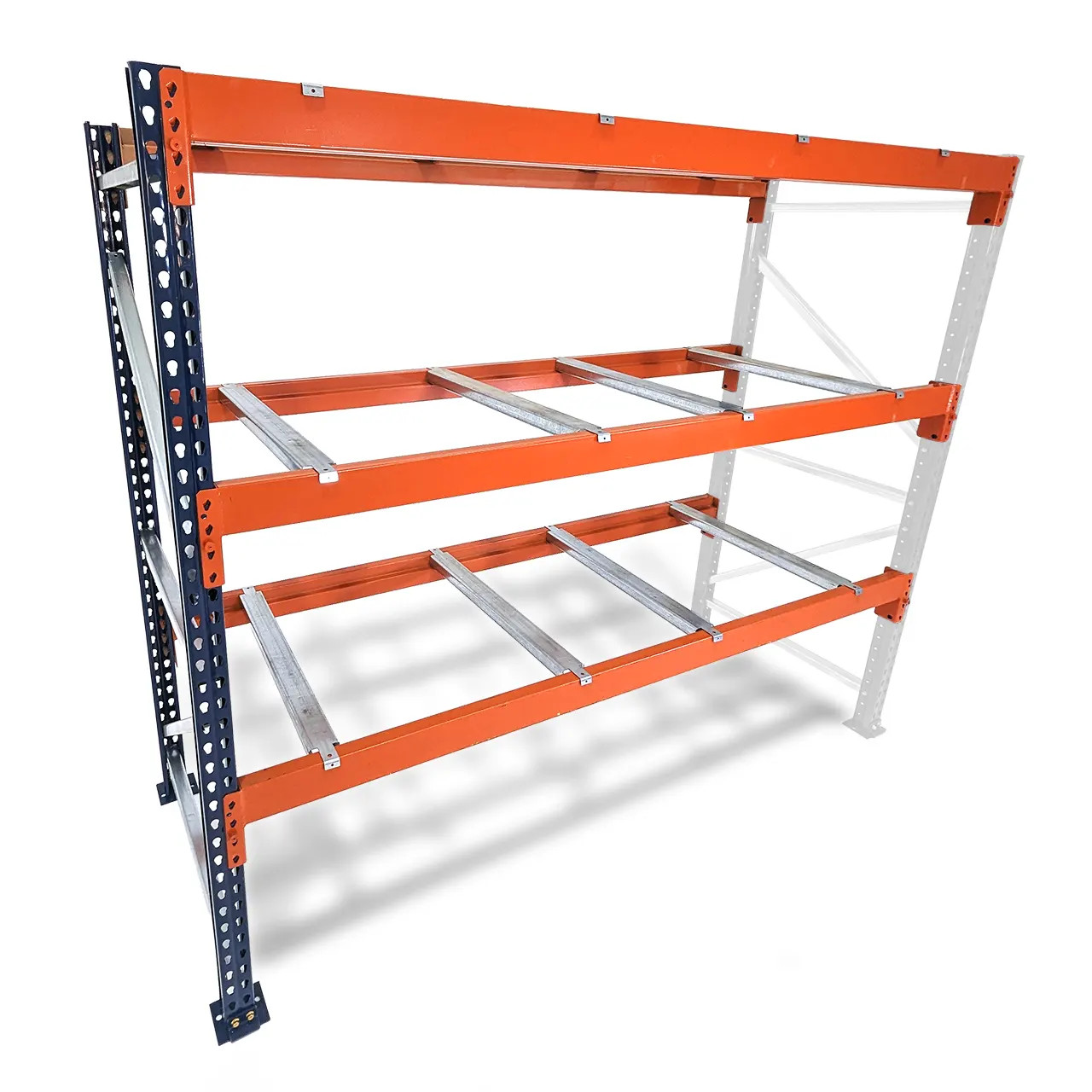 Pallet Rack Adder Kits with Pallet Supports
