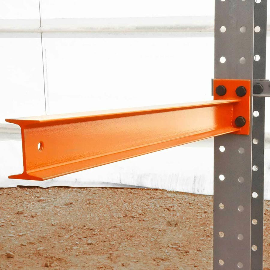 Cantilever arms vary in length and height