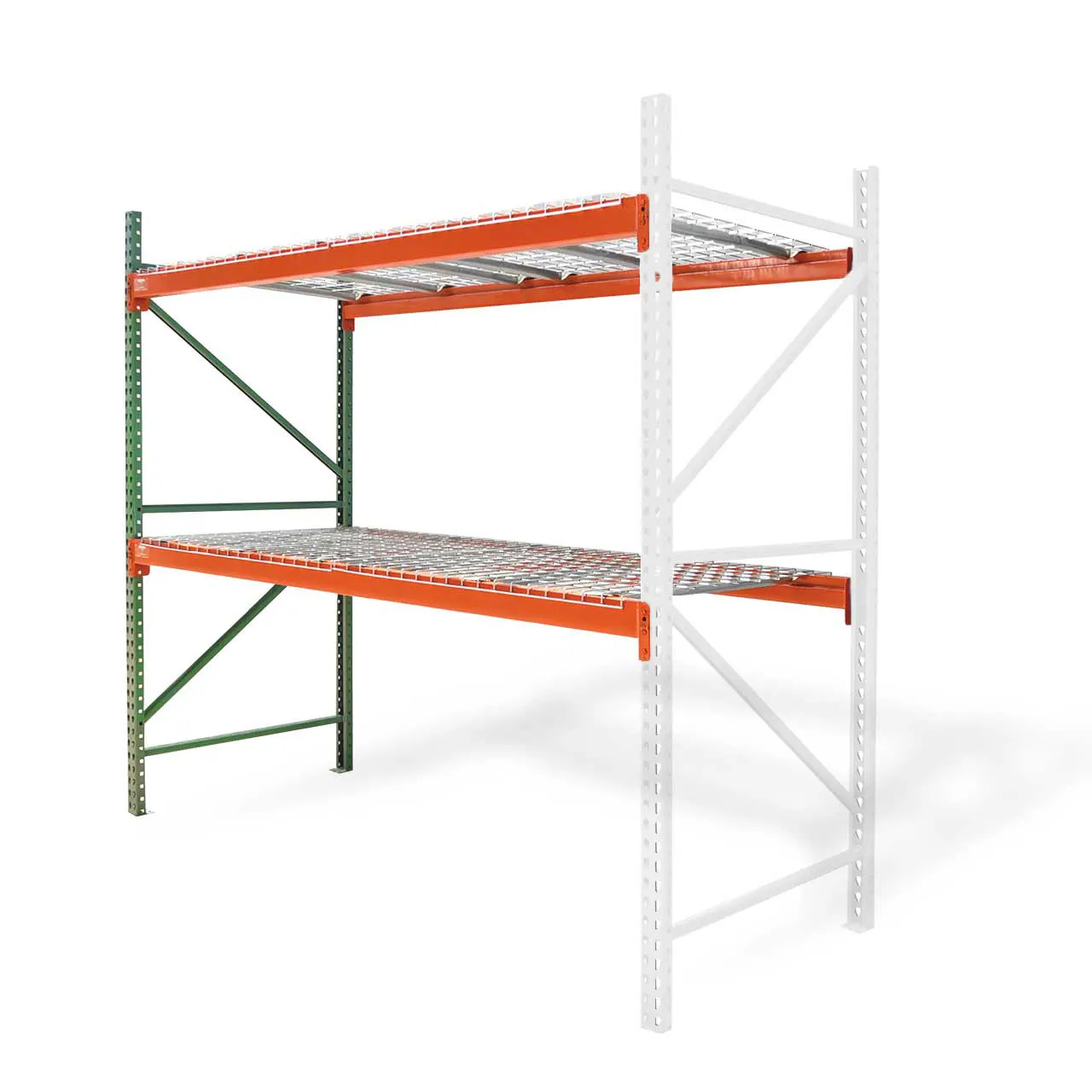 Pallet Rack Kit with Wire Decking