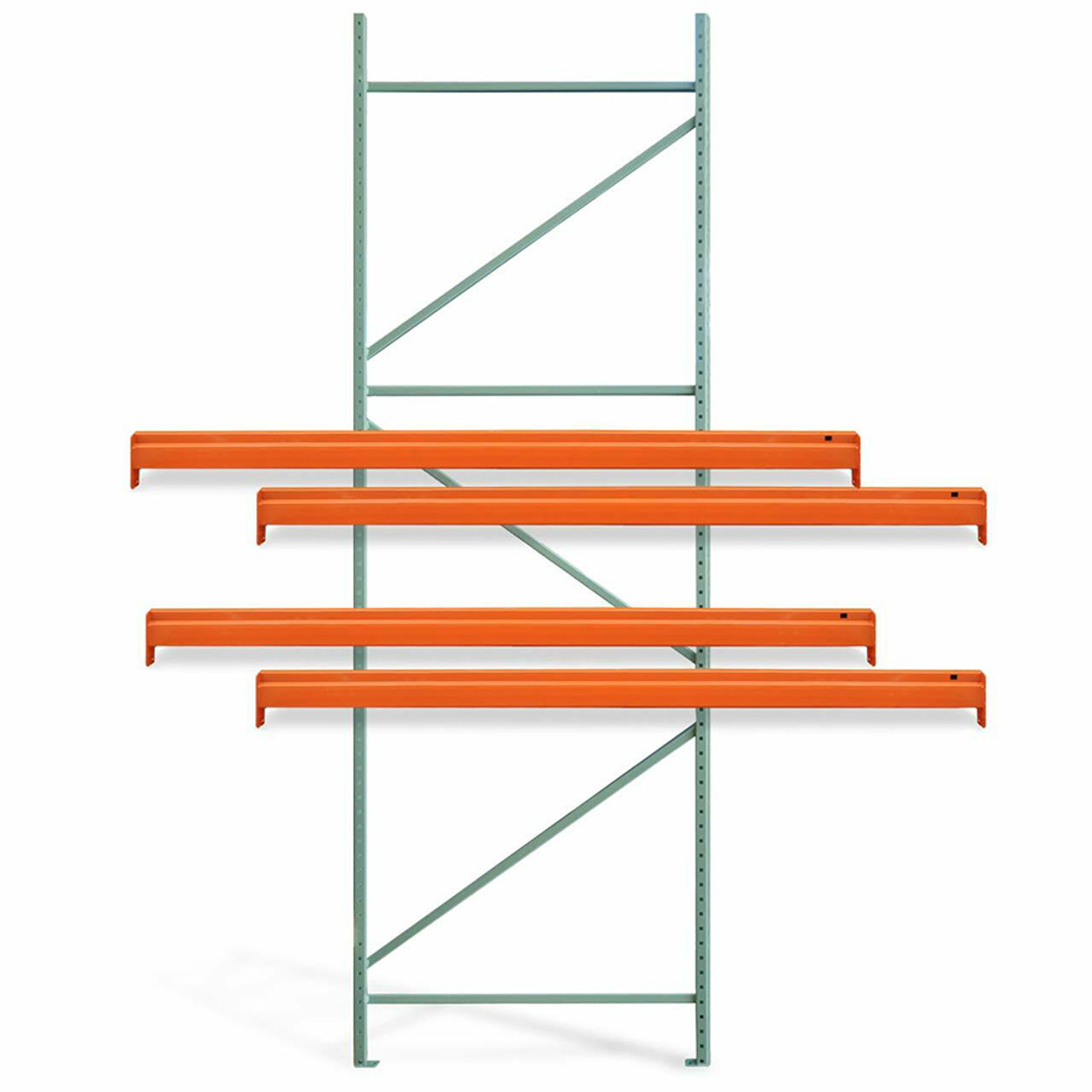 42"D Interlake Standard Adder Pallet Rack Kits - Ship from Sumter SC