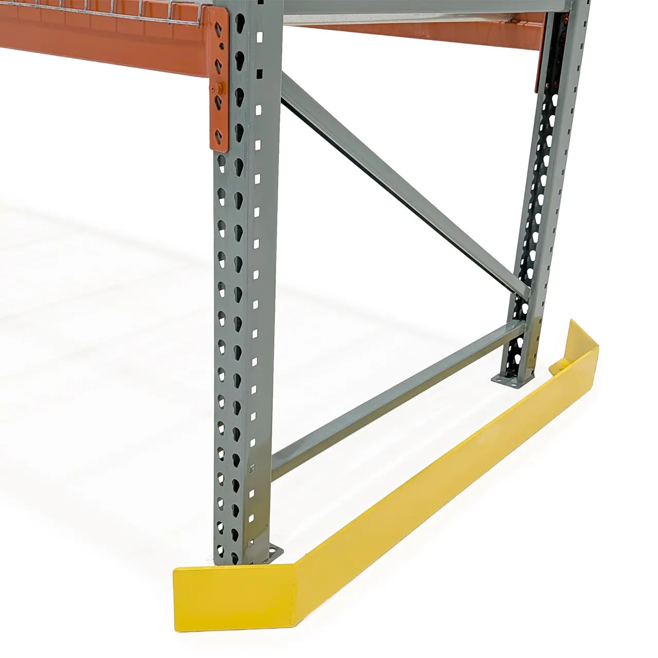 Entry aisle protectors for pallet racking Entry aisle protectors for pallet racking