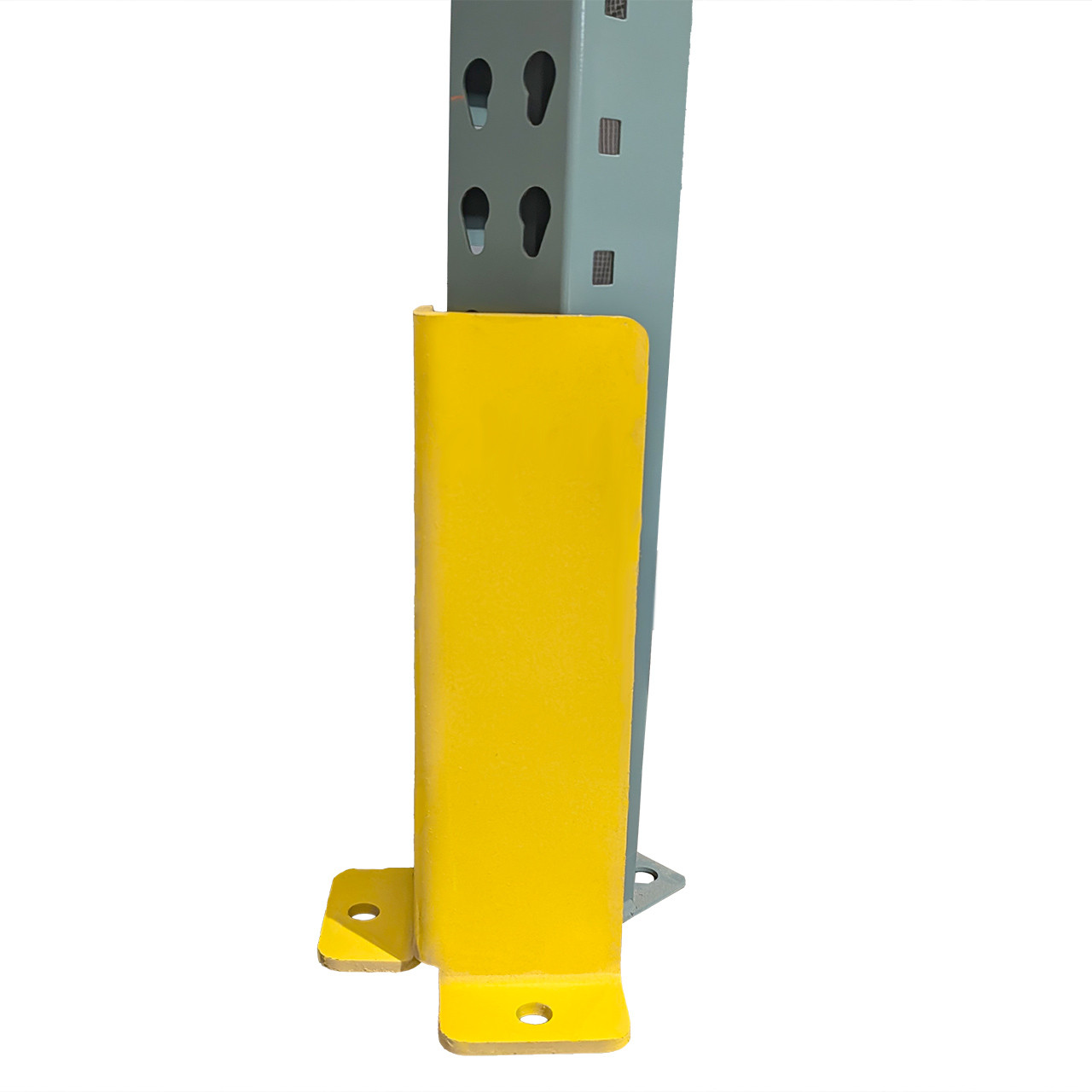 Post protectors to protect rack from impact and damage