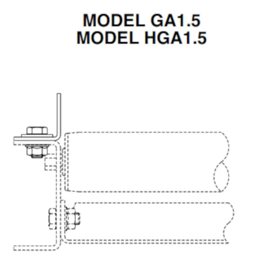 Angle Guard Rail (GA1.5) Straight