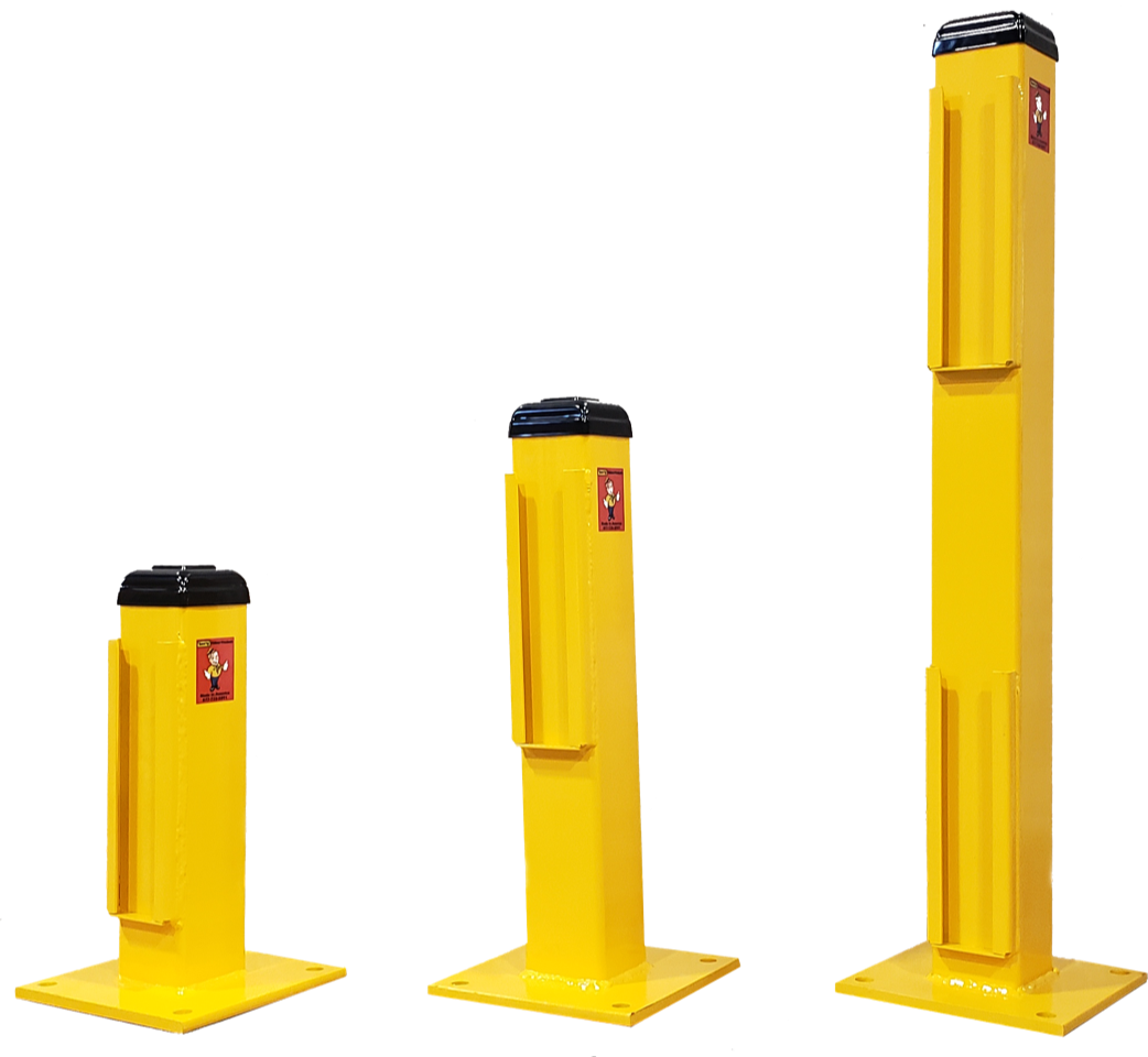 Guard Rail Columns - Lift Out Design