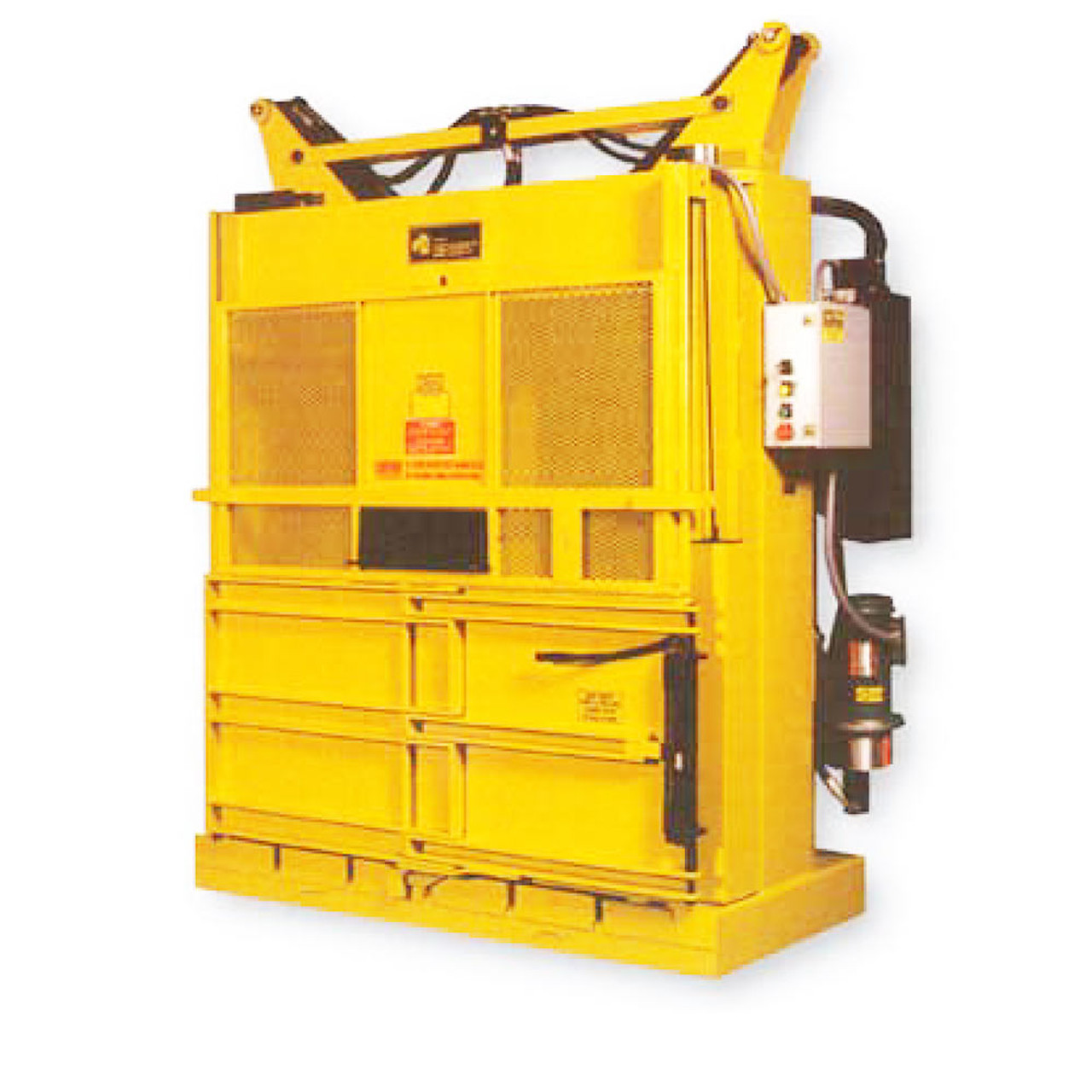 Low Profile Hydraulic Baler Front View