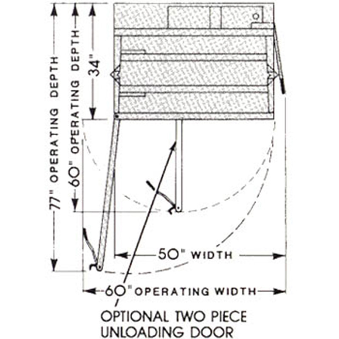 Portable Hydraulic Baler Dimentions Blueprint Top