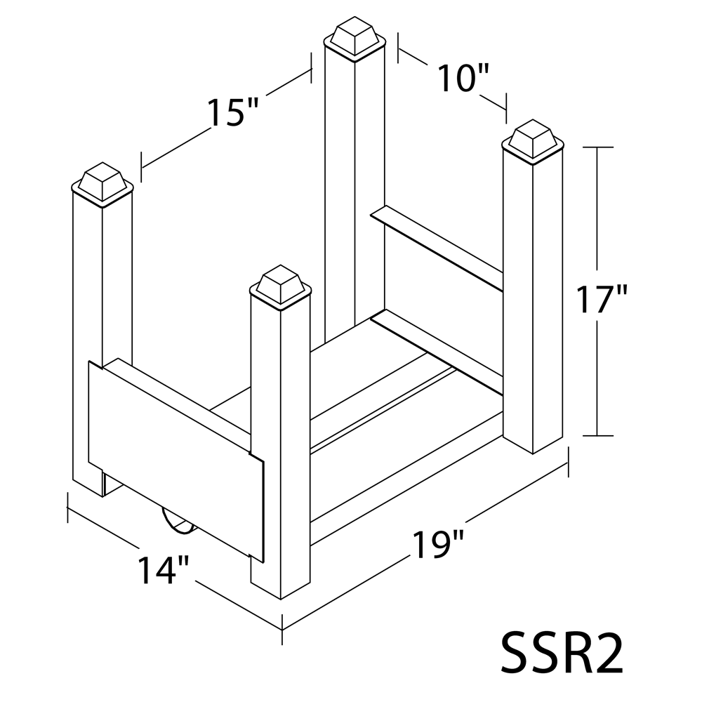 Steel Stacks Extra Shelves - SJF Material Handling Online Store