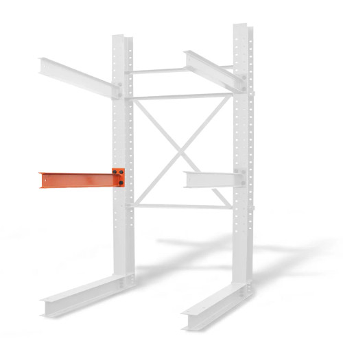 Cantilever racking single arm