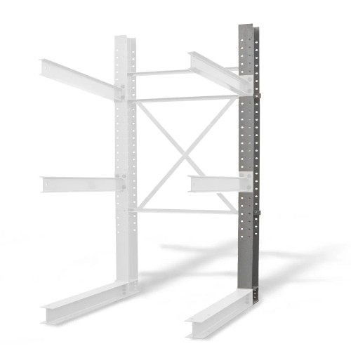 Cantilever rack single upright