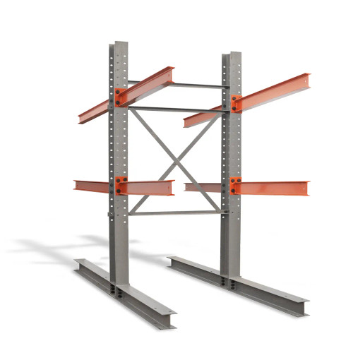 Double sided cantilever rack starter kit