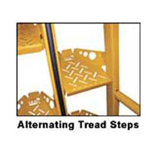 Alternating Tread Stairs Close Up