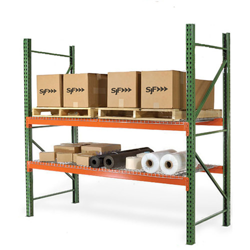 Husky Pallet Rack Starter Kit With Wire Decks - Ship from Massachusetts