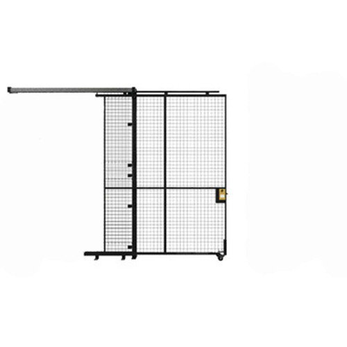 Welded Wire Security Guard - Tunnel Slide Door Welded Wire Security Guard - Tunnel Slide Door