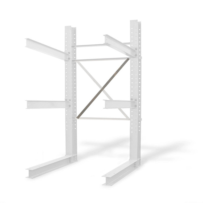 Cantilever racking x-brace