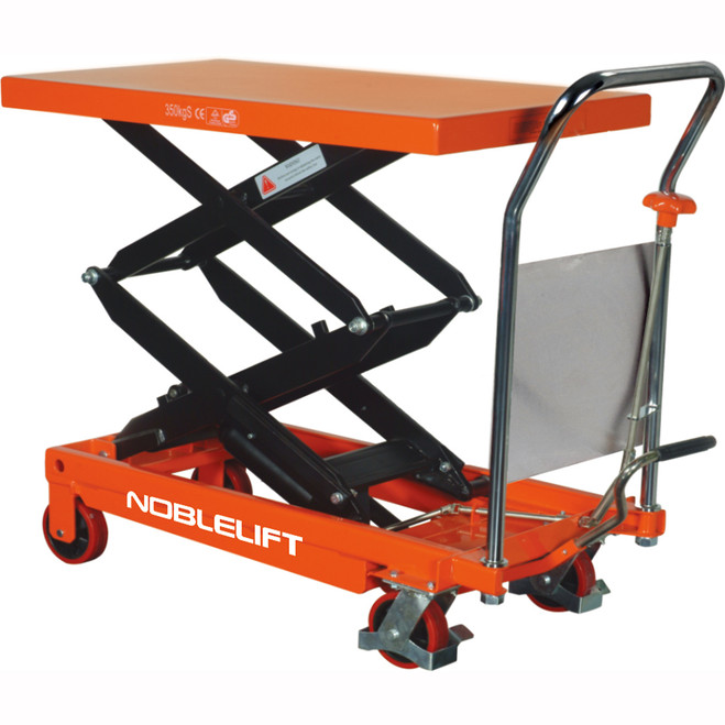 Manual Double Scissor Lift Table