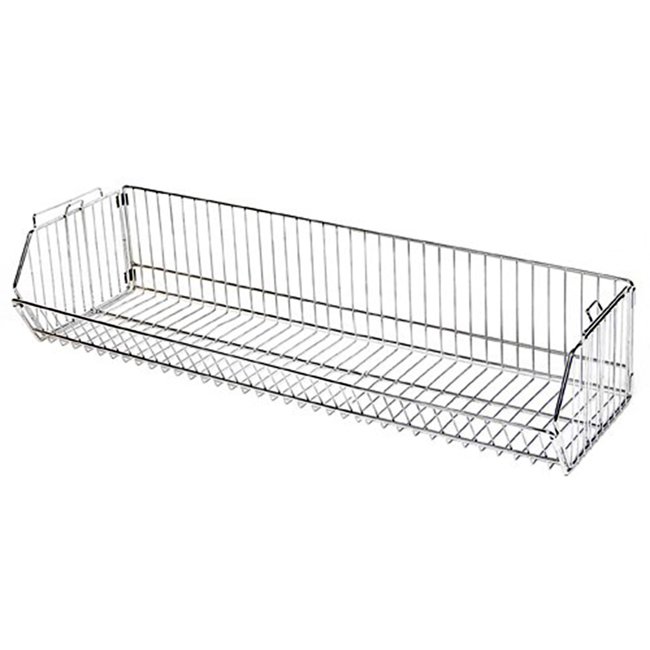 Modular wire baskets made of stainless steel