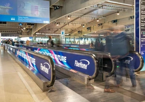 Travelator on walkway at Hall 2