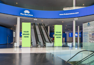 Totem in South Entrance lobby