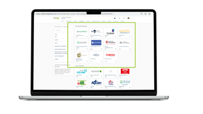 Top of Exhibitor List - Event Platform