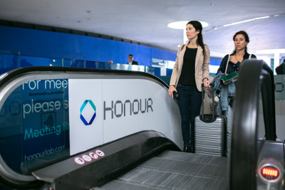 Branding of Escalator in Hall 3