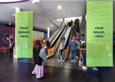 Totem in South Entrance lobby