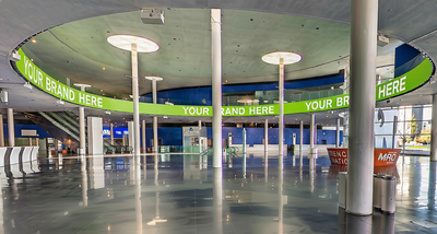 Exclusive Entrance Circular Led ScreenTakeover