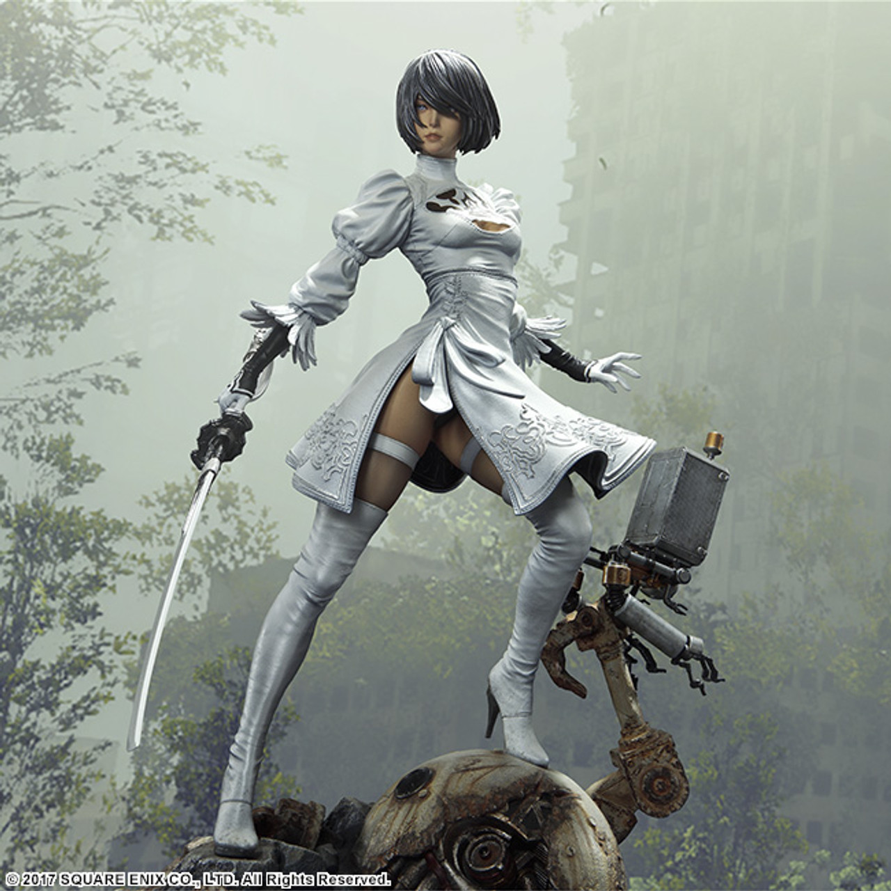 NieR: Automata Statue 2B 1/4 scale | chidori.co