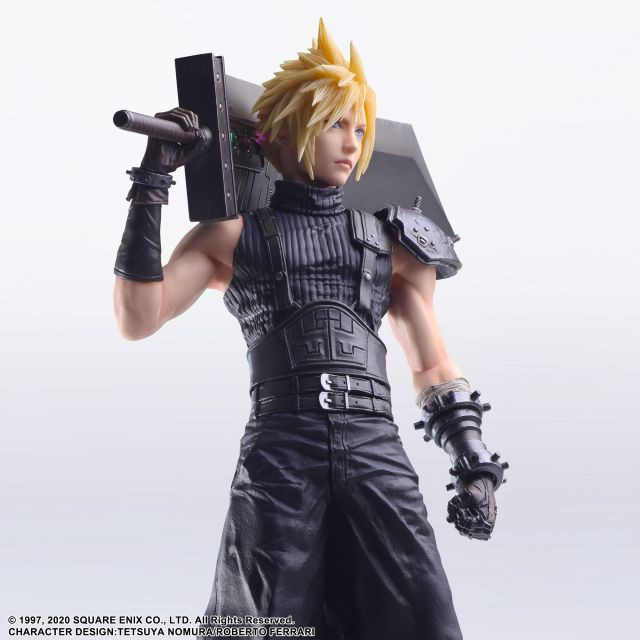 FINAL FANTASY VII REMAKE STATIC ARTS - CLOUD STRIFE | SQUARE ENIX