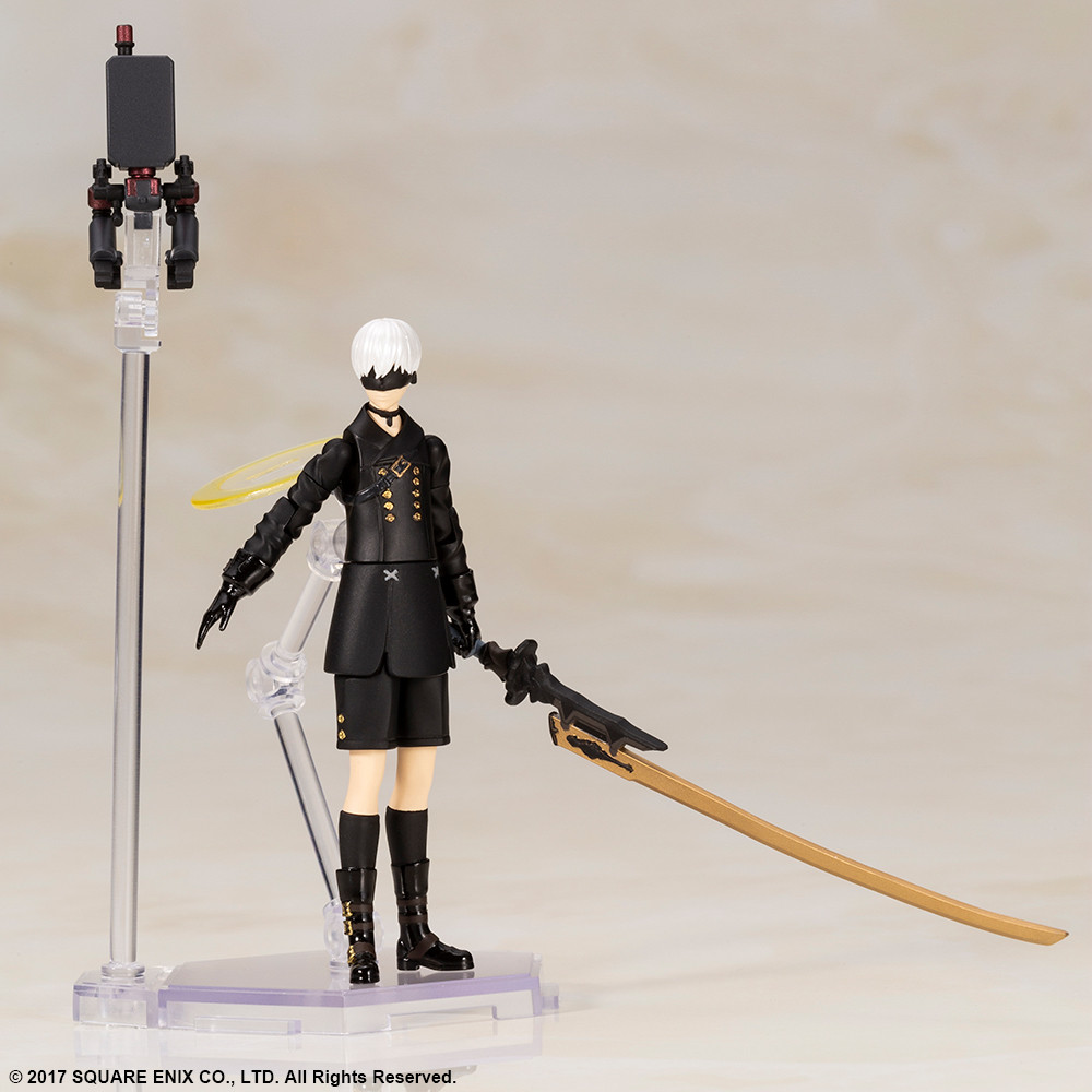 NIER:AUTOMATA PLASTIC MODEL KIT FLIGHT UNIT HO229 TYPE-S & 9S