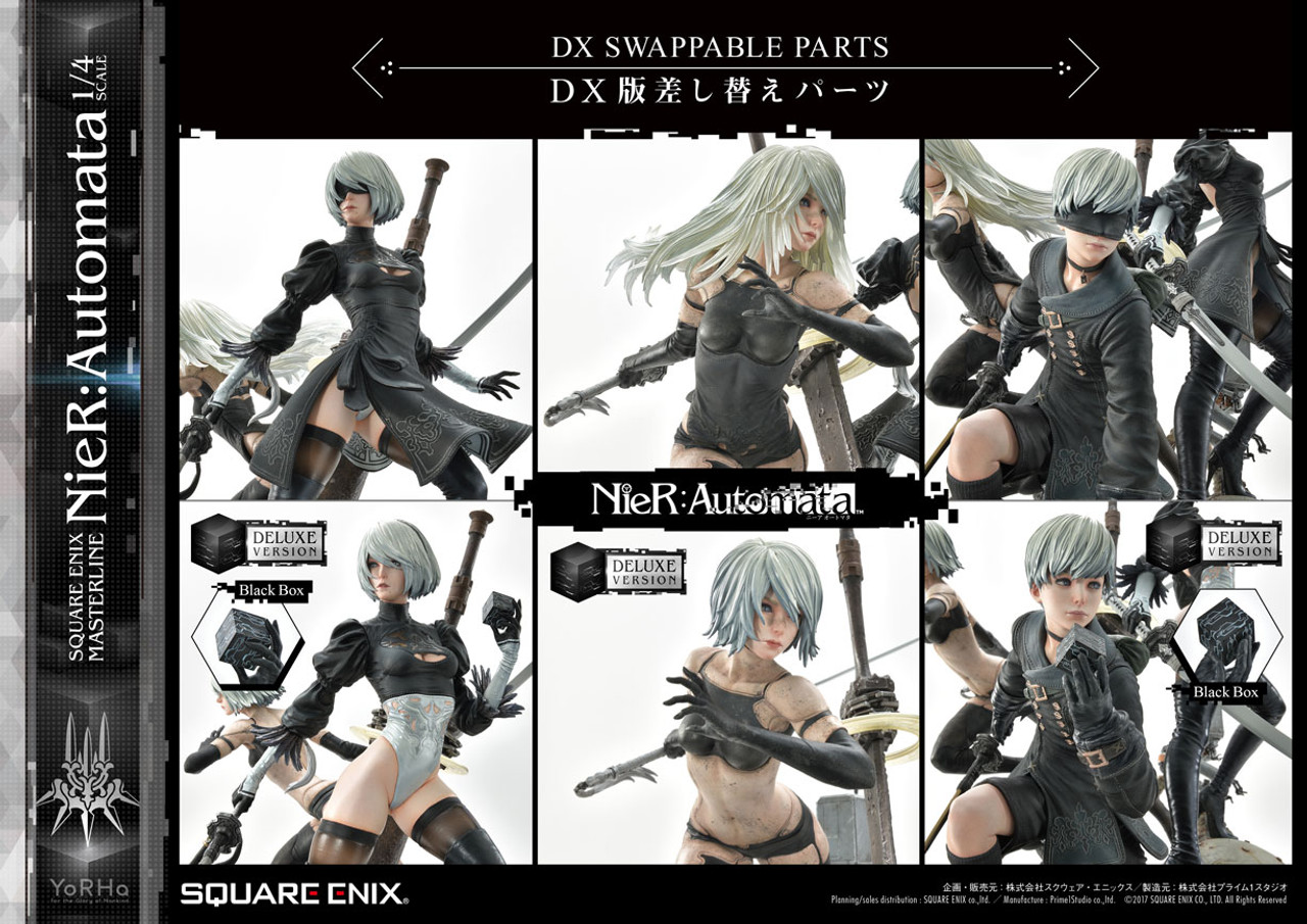 【定番人気安い】キレイ！差し替えパーツ付き☆NieR:Automata 2B 1/4 スケール ハイクオリティ フィギュア ニーアオートマタ 2B ガレージキット☆ その他