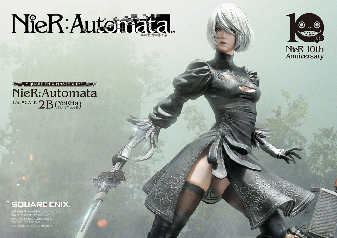 SQUARE ENIX MASTERLINE NIER:AUTOMATA 1/4 SCALE STATUE - 2B (YORHA NO. 2  TYPE B)