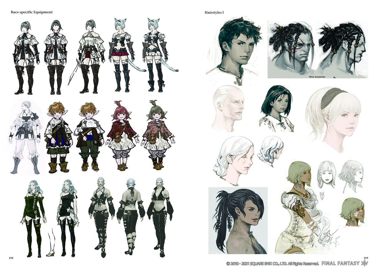 FINAL ファイナルファンタジー14 The Art of Eorzea 蒼天の 