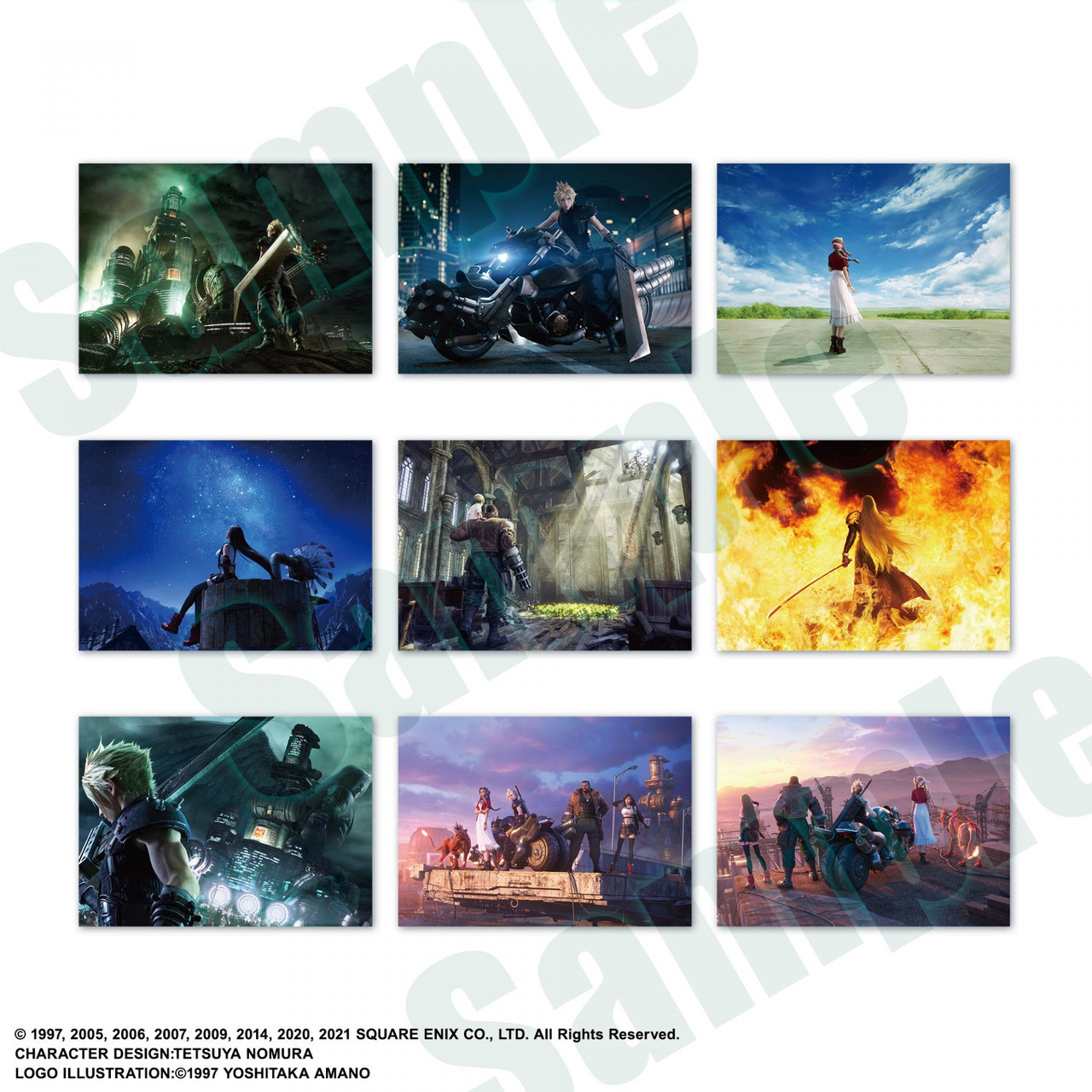 FINAL FANTASY VII ANNIVERSARY ART MUSEUM DIGITAL CARD PLUS