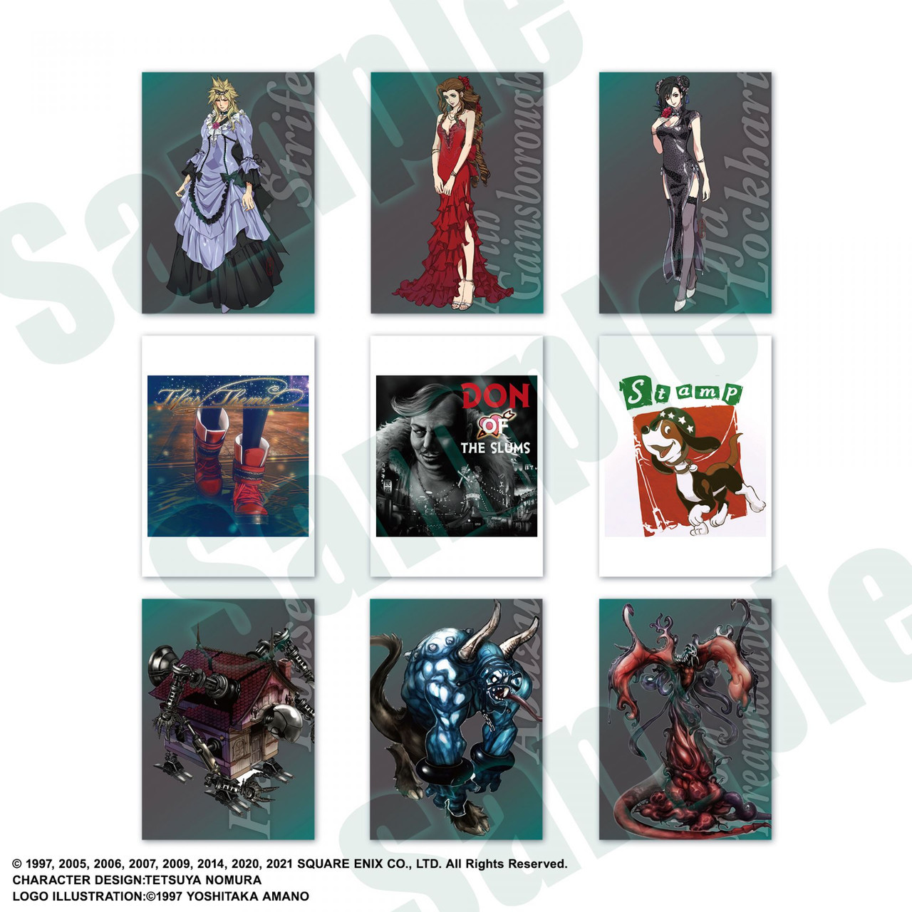 FINAL FANTASY VII ANNIVERSARY ART MUSEUM DIGITAL CARD PLUS