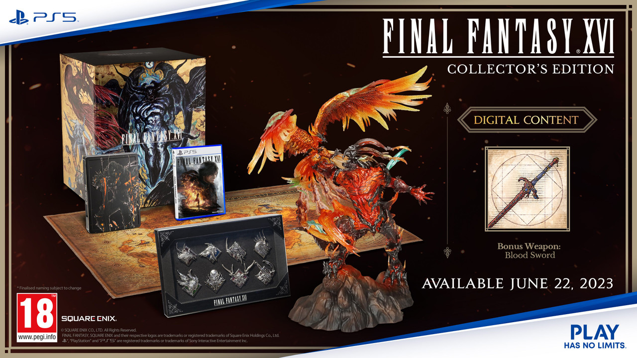 SQUARE ENIX - ファイナル ファンタジー XVI コレクターズエディション FINAL FANTASY XVI | SQUARE ENIX Store