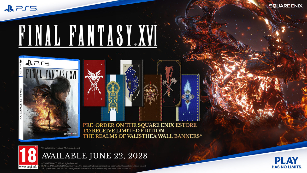 FINAL FANTASY XVI コレクターズエディション FINAL FANTASY XVI』12月9日(金)14:00より予約開始！|NEWS