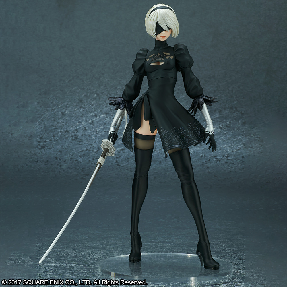 NieR: Automata 2B Deluxe Version フィギュア NIER:AUTOMATA 2B (YORHA NO.2 TYPE B) [DELUXE VERSION] BY FLARE