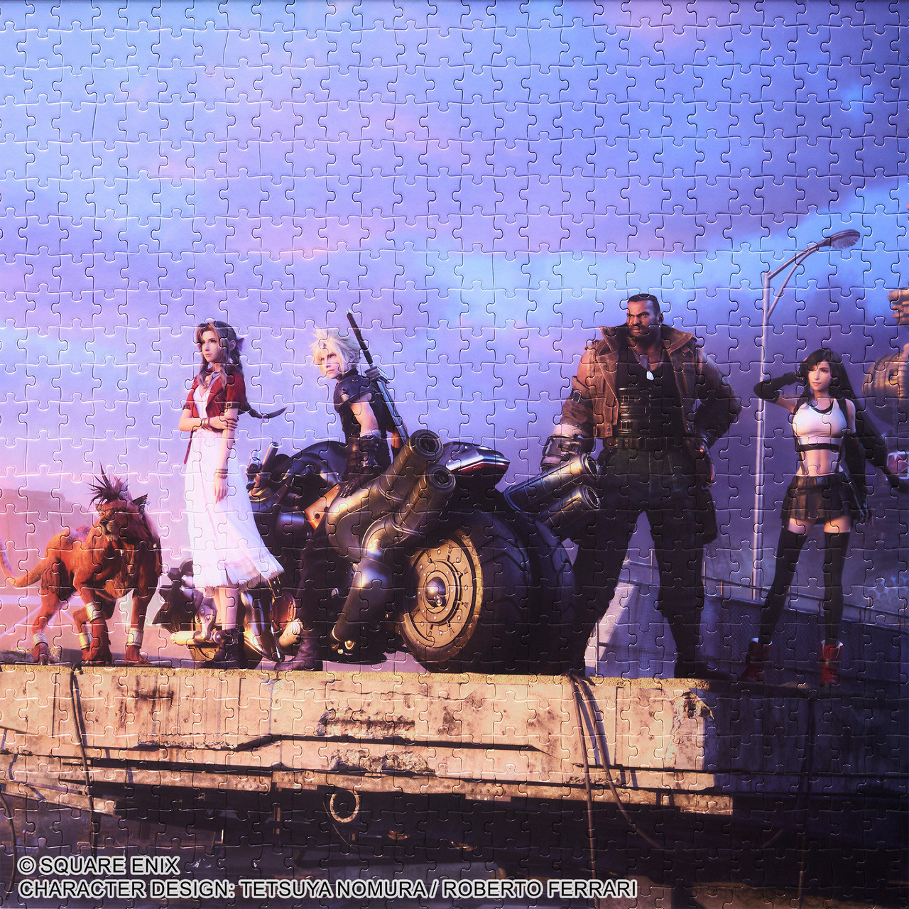 FINAL FANTASY VII REMAKE Jigsaw Puzzle Key Art - 1000 PIECE