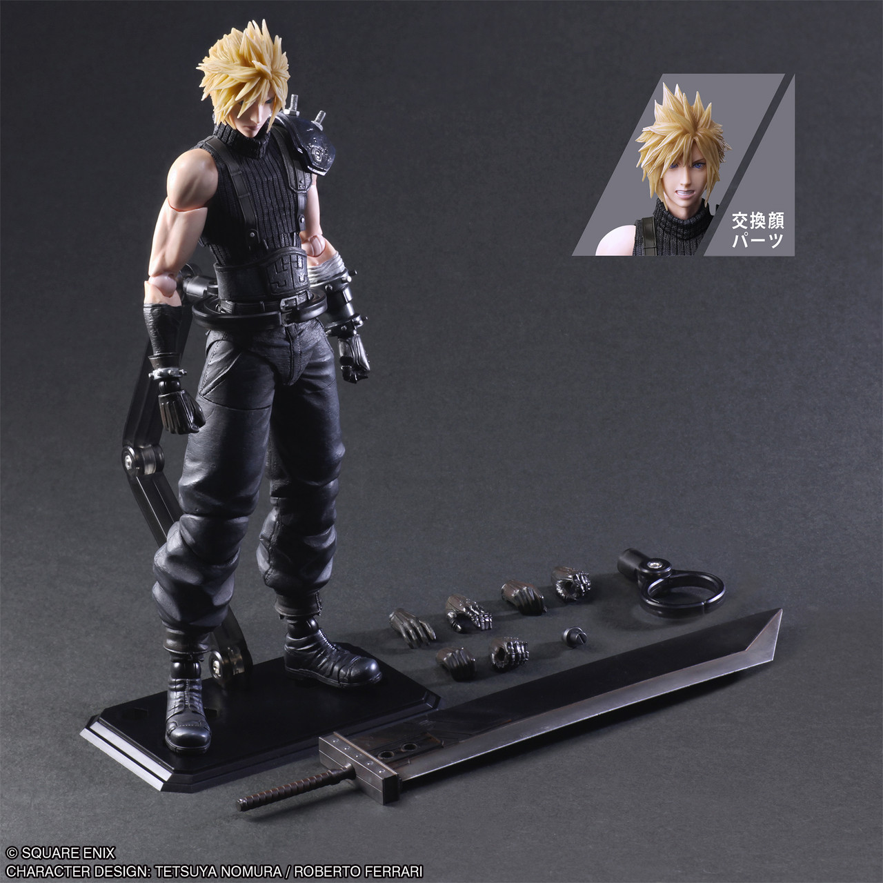 PLAY ARTS KAI クラウド・ストライフ フィギュア FINAL FANTASY VII REBIRTH PLAY ARTS KAI Action Figure - CLOUD