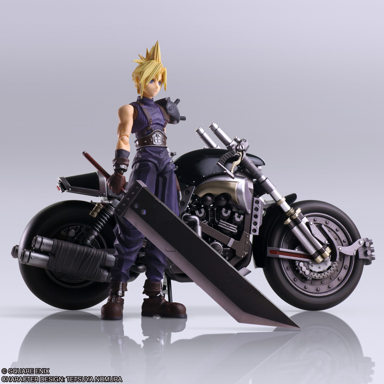 FINAL FANTASY VII BRING ARTS Action Figure - CLOUD STRIFE & HARDY