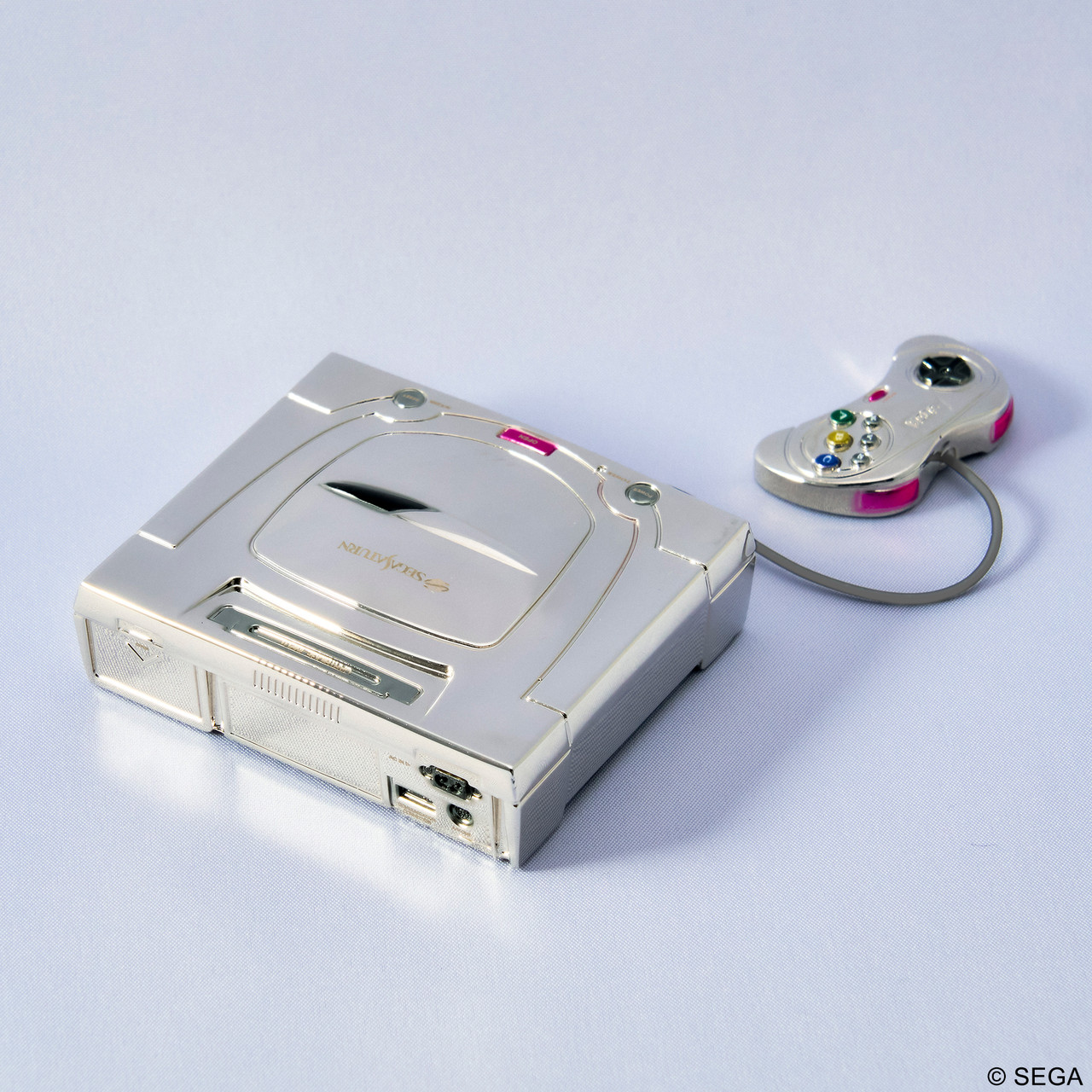 SEGA Hardware Series BRIGHT ARTS GALLERY - SEGA SATURN (WHITE