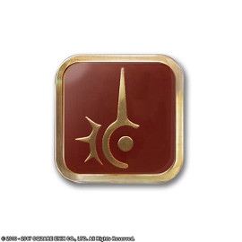 FINAL FANTASY XIV JOB ICON RED MAGE PIN BADGE