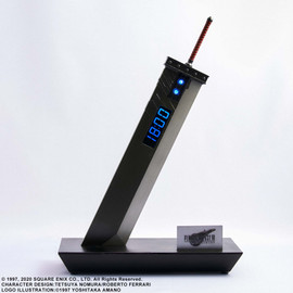 FINAL FANTASY VII REMAKE DIGITAL CLOCK - BUSTER SWORD